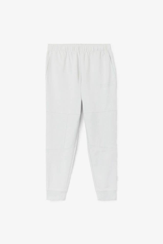 Fila Nirved Jogger White Pants Mens - NZ 13876-DFJR